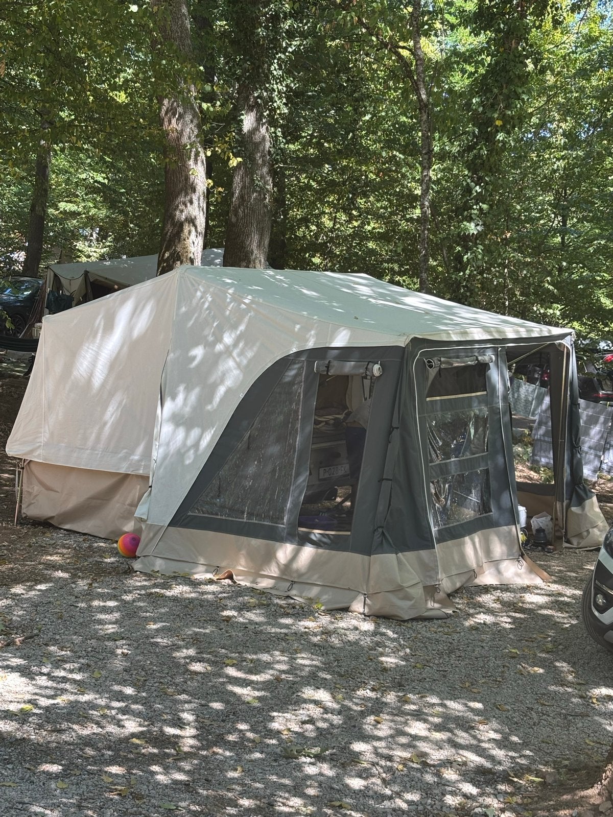 Combi-Camp Flexi tenttrailer - Compleet & Vakantieklaar!, Ophalen, Beige, Tot en met 5, Combi-Camp