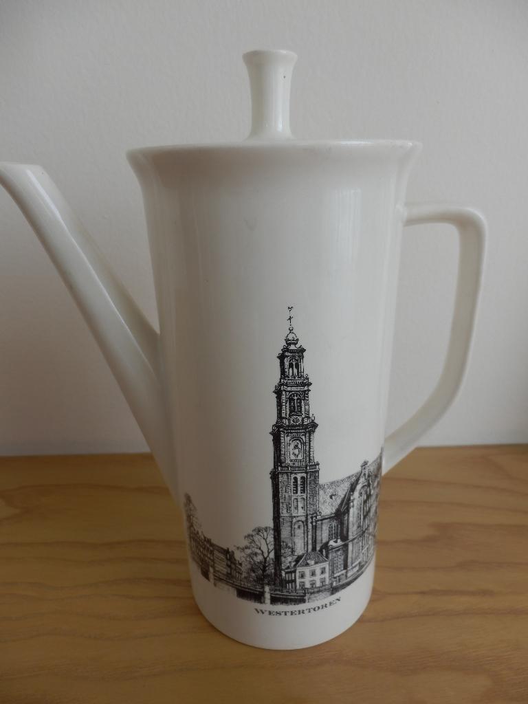 Amsterdams Grachtenservies koffiepot, Ophalen of Verzenden