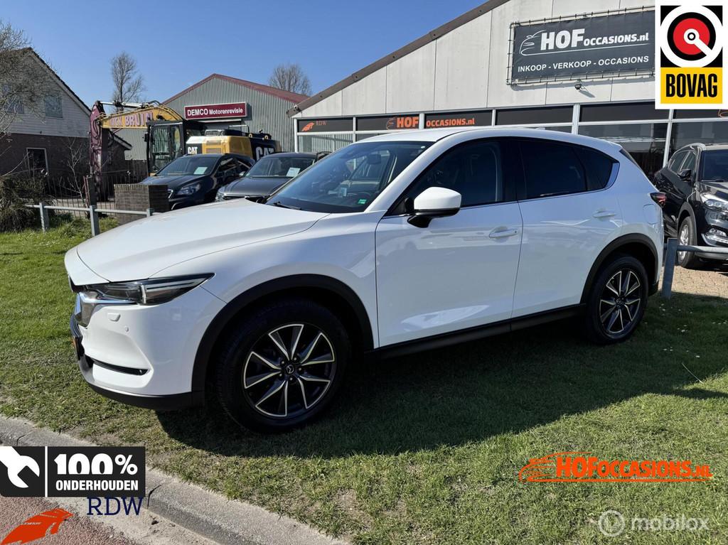 Mazda CX-5 2.0 SkyActiv-G 165pk 19'' LMV/TREKHAAK/360 CAMERA, Voorwielaandrijving, 1998 cc, Stof, Zwart
