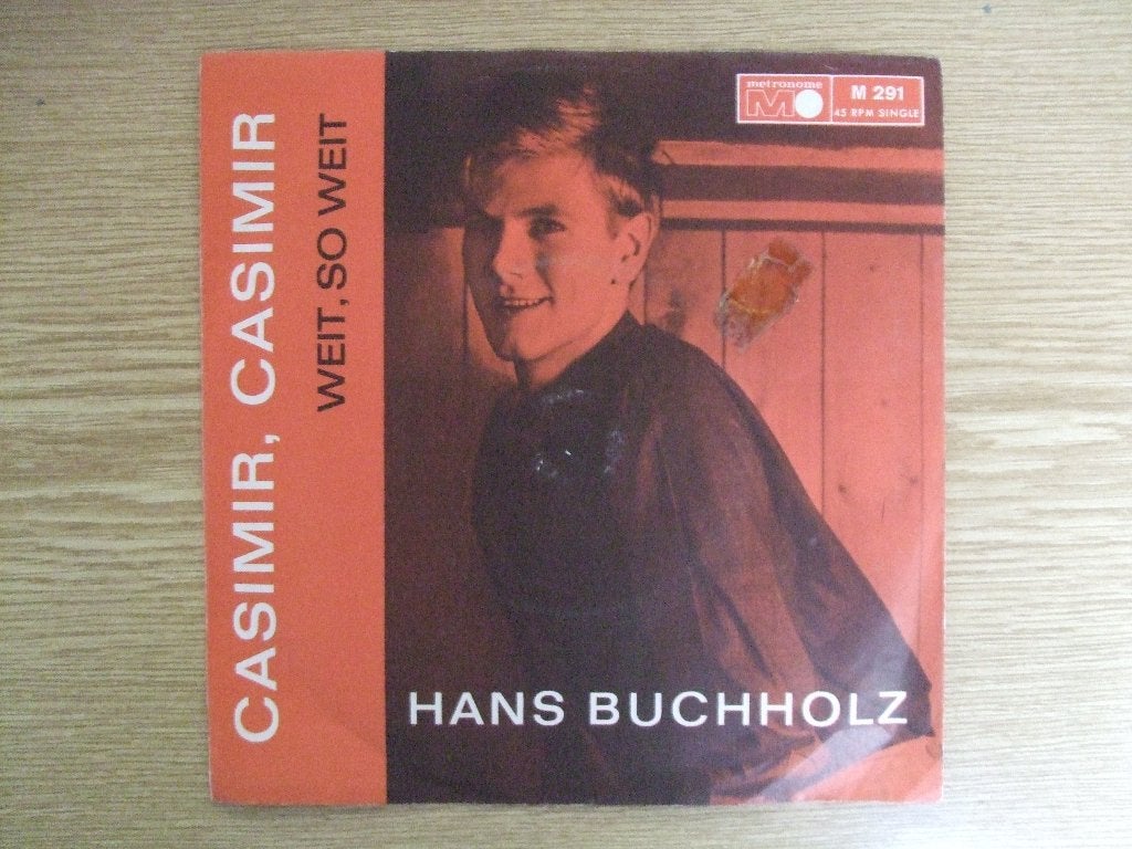 HANS BUCHHOLZ     CASIMIR, CASIMIR / WEIT, SO WEIT, Cd's en Dvd's, 7 inch, Ophalen of Verzenden, Zo goed als nieuw, Pop