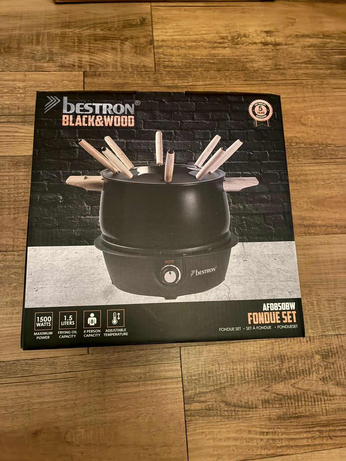 Kaasfondue, Witgoed en Apparatuur, Fonduesets, Nieuw, Fondueset, Elektrisch, Ophalen of Verzenden