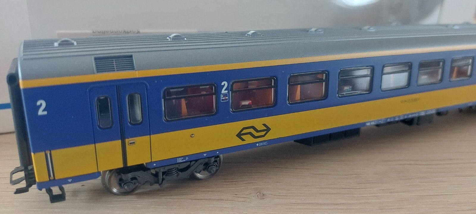 Märklin NS 2 de klas intercity rijtuig artnr 4265 in ovp, Wisselstroom, Wagon, Ophalen of Verzenden, Märklin