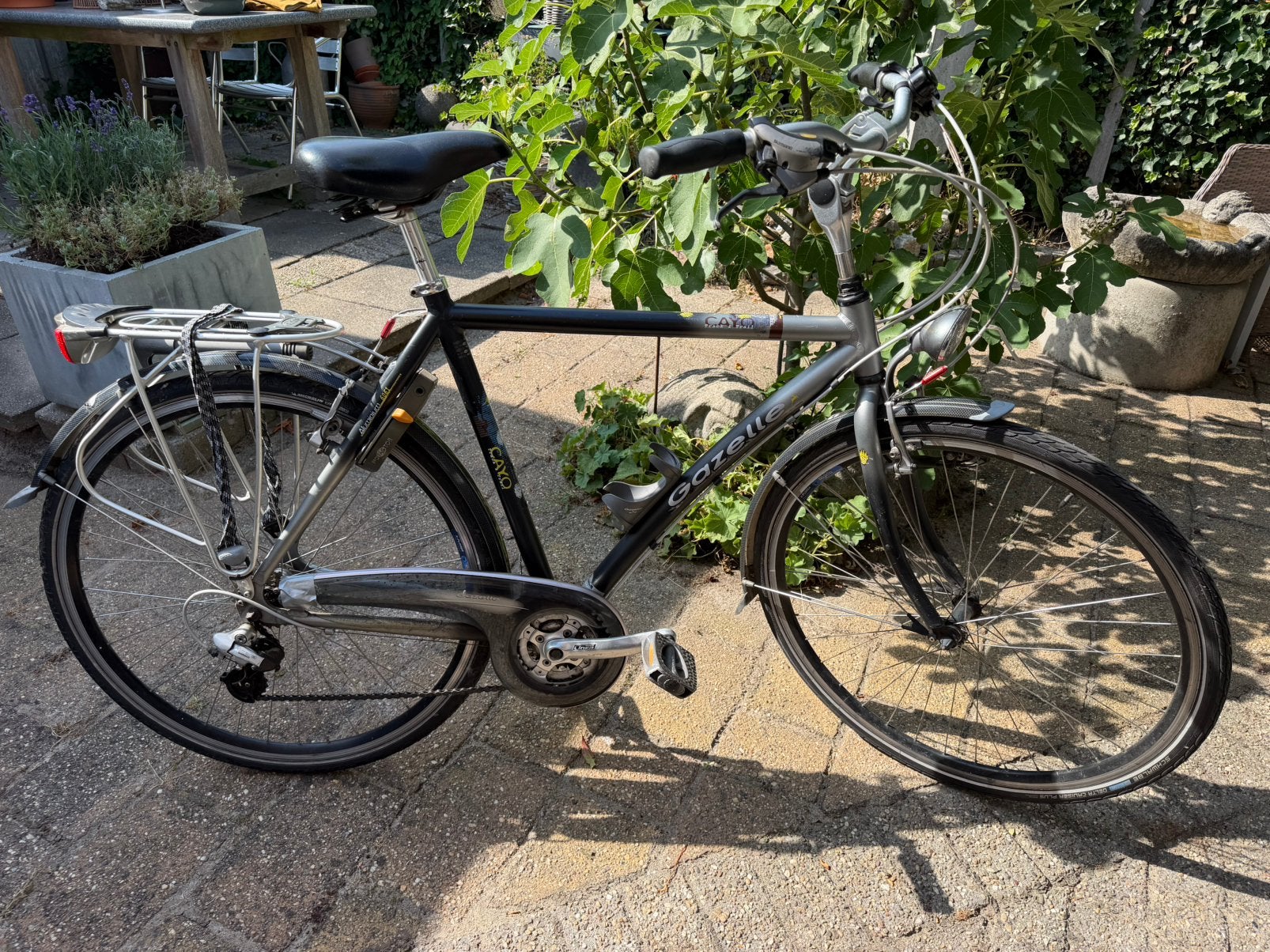 Gazelle Cayo Track& Trail, herenfiets 28 inch, Ophalen, Gebruikt, Gazelle, Versnellingen