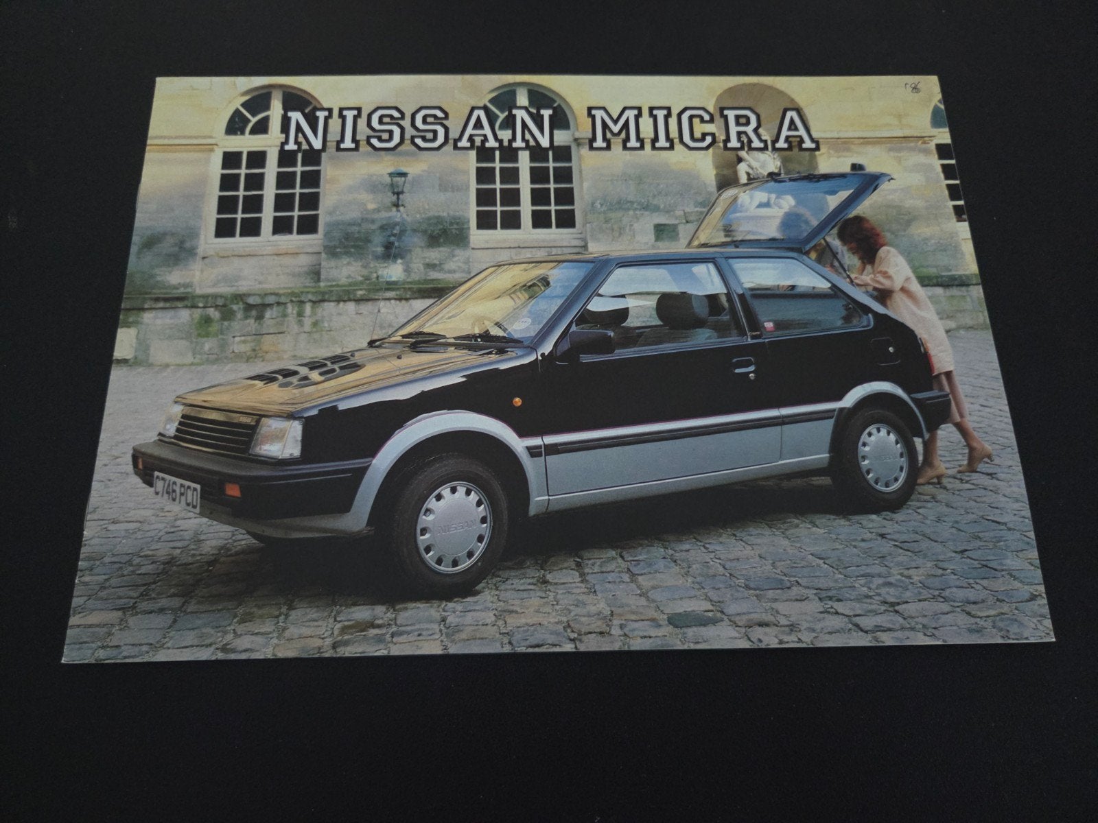 Brochure Nissan Micra 1986 UK, Ophalen of Verzenden, Zo goed als nieuw, Nissan