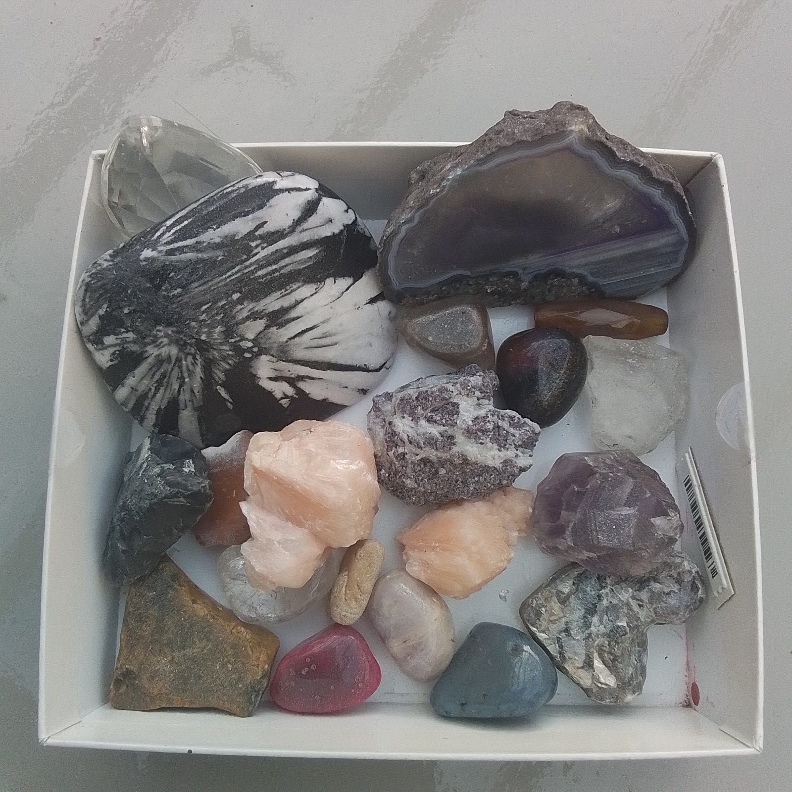 Diversen Mineralen en Edelstenen in een koop, Verzamelen, Ophalen, Mineraal