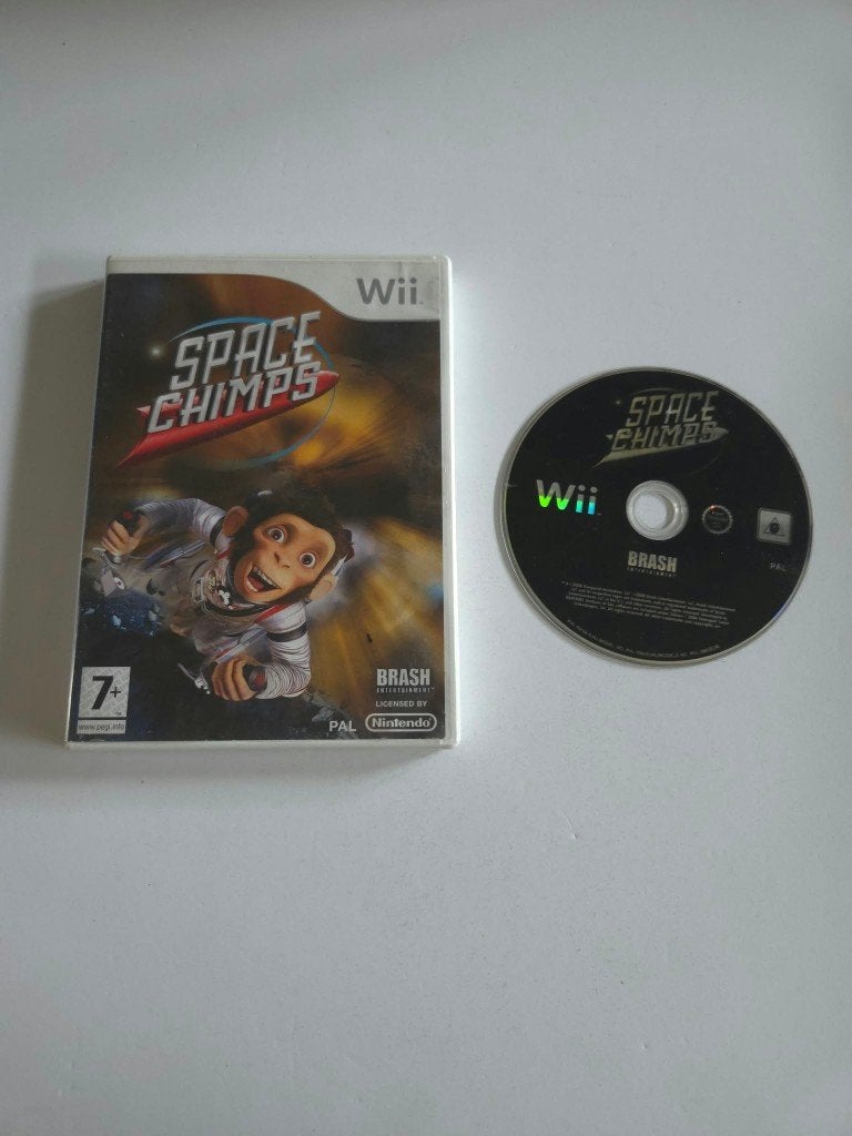 Nintendo Wii - Space Chimps - 11324, Spelcomputers en Games, 1 speler, Ophalen of Verzenden, Gebruikt, Vanaf 3 jaar