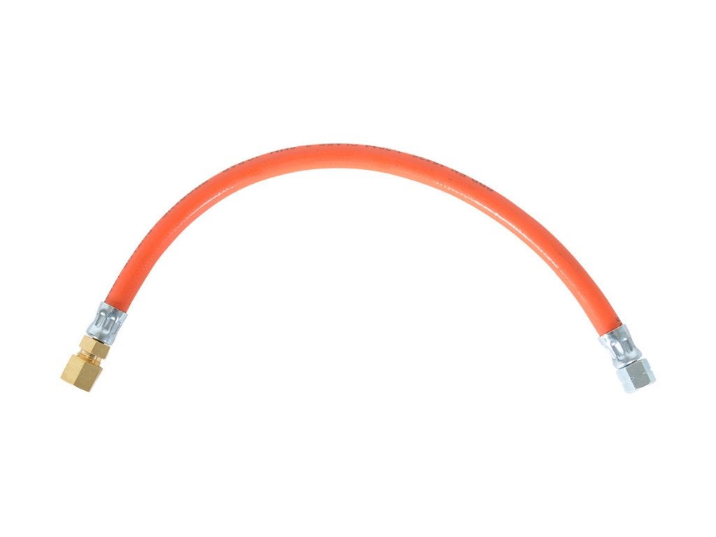 Obelink 1/4" links x 8 mm knel gasslang - 40 cm, Caravans en Kamperen, Ophalen of Verzenden, Nieuw