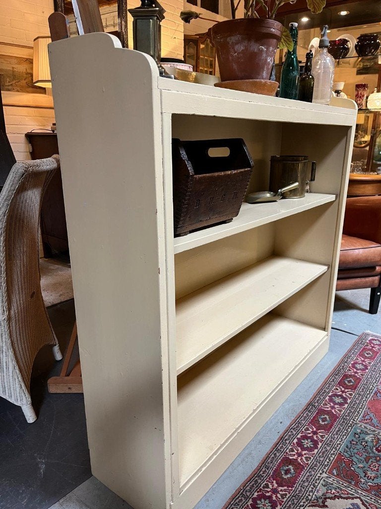 70) Antieke open vakken / boekenkast., Gebruikt, 100 tot 150 cm, ., .