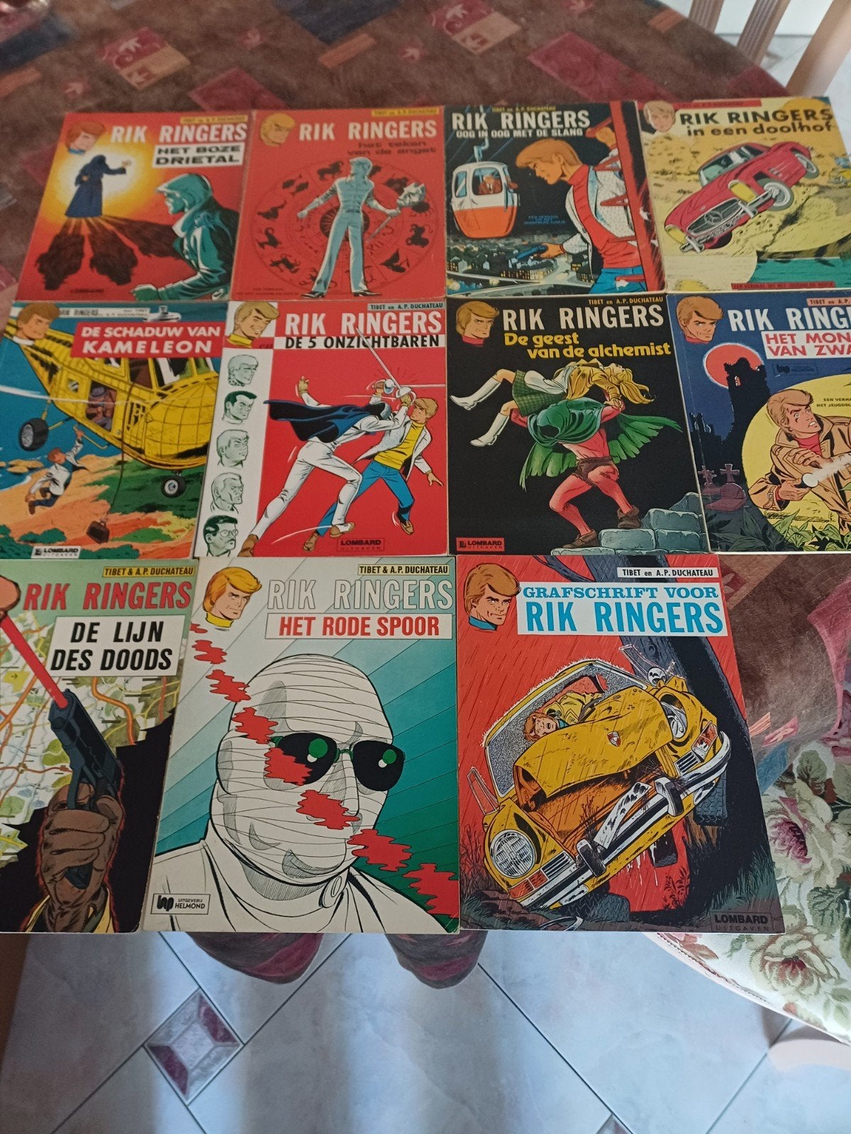 RIK RINGERS, Meerdere stripboeken, Ophalen of Verzenden, Gelezen