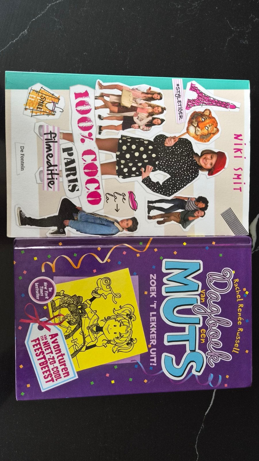 Boekenpakket: 100% Coco Paris & Dagboek van een Mut, Boeken, Ophalen of Verzenden, Zo goed als nieuw, Niki Smit, Rachel Renée Russell