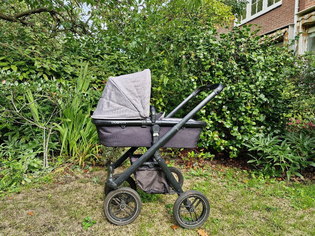 Complete set Dubatti one kinderwagen, Kinderen en Baby's, Gebruikt, Luchtbanden, Combiwagen, Ophalen