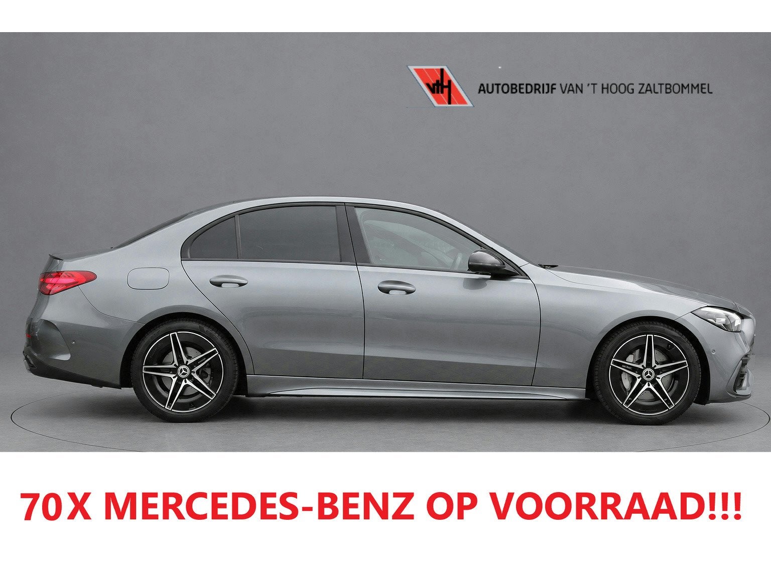 Mercedes-Benz C-Klasse 180 AMG LINE NIGHT PAKKET LEDER CARPL, Automaat, 4 cilinders, Bedrijf, 170 pk