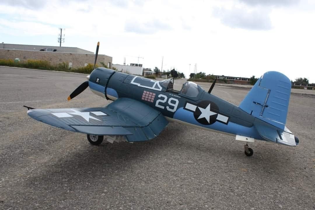 RC F4U Corsair Vliegtuig - Marines Editie 1200 mm spanwijdte, Ophalen of Verzenden, Nieuw