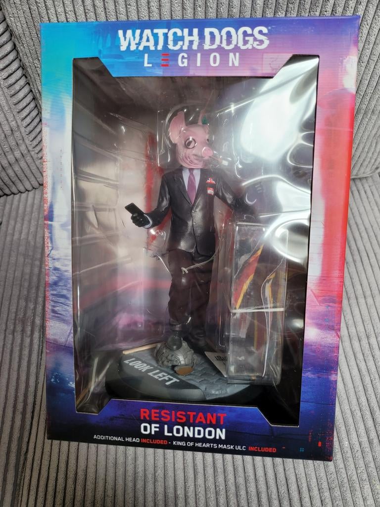Watch Dogs Legion - Resistant of London Figurine, Verzamelen, Ophalen, Zo goed als nieuw