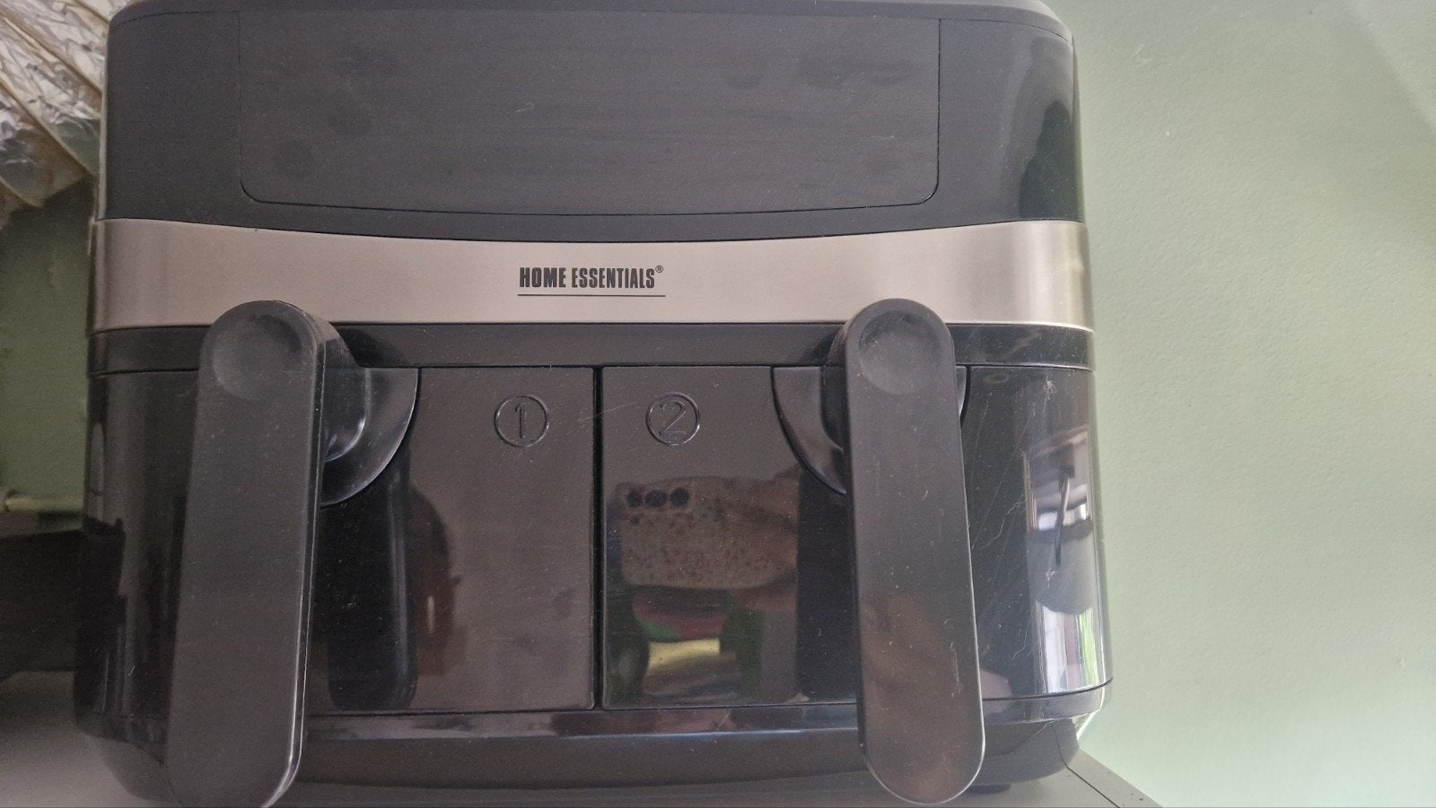 Home Essentials Airfryer XXL - Dubbele Manden, Ophalen, Gebruikt, Airfryer XXL, 1500 gram of meer