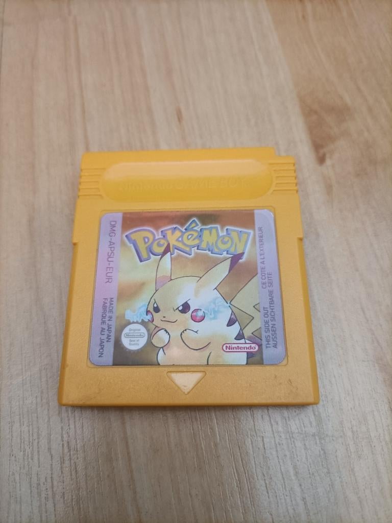 Pokémon Yellow Game Boy Color (DMG-APSU-EUR), Spelcomputers en Games, Games | Nintendo Game Boy, Gebruikt, 1 speler, Ophalen of Verzenden