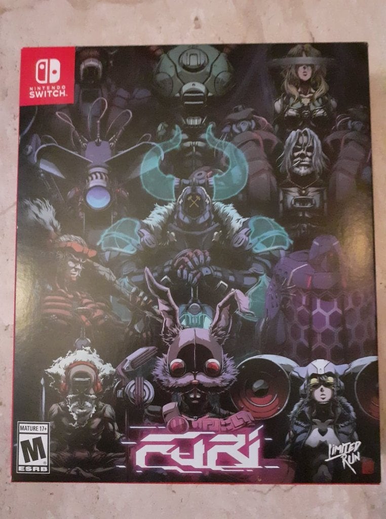 Furi Collector's Edition , Switch , Sealed, Spelcomputers en Games, Games | Nintendo Switch, 1 speler, Nieuw, Vanaf 12 jaar, Ophalen
