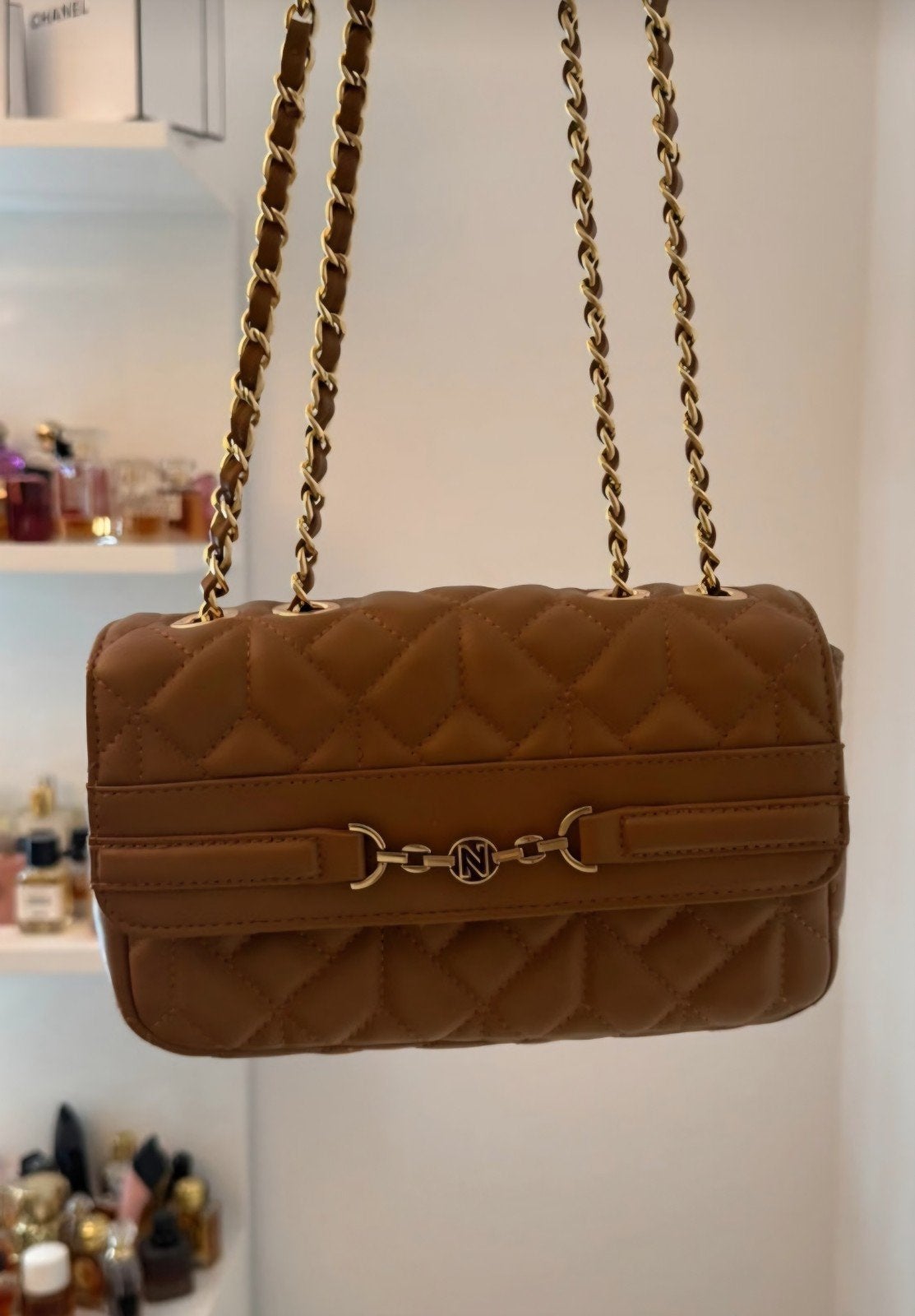 nikkie tas camel nieuw, Sieraden, Tassen en Uiterlijk, Tassen | Damestassen, Ophalen of Verzenden, Nieuw, Bruin