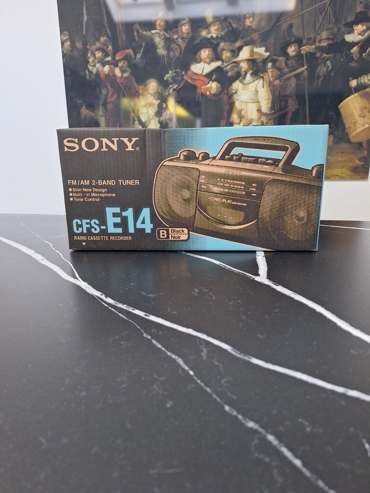 Zeldzame Sony Boombox CFS-E14 uit de jaren '90 - Nieuwstaat, Ophalen of Verzenden