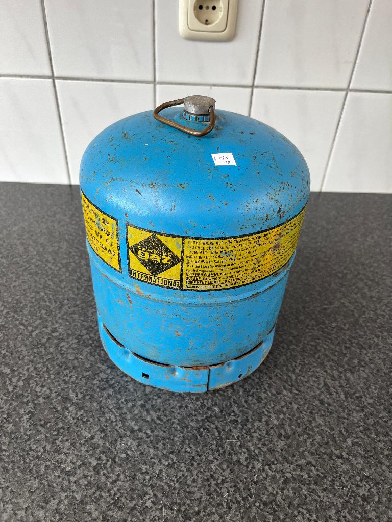 Camping gaz , Campingaz gasfles . 4.5 kilo ., Caravans en Kamperen, Kampeeraccessoires, Ophalen, Gebruikt