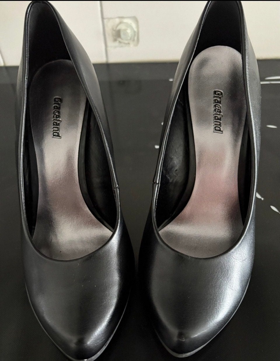 Graceland Zwarte Pumps - Maat 37, Ophalen of Verzenden, Zo goed als nieuw, Zwart, Pumps