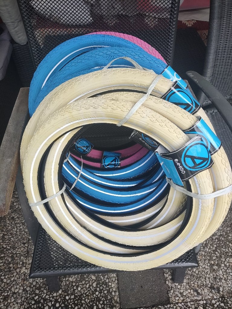 12-18-20 inch NIEUW Amigo fiets banden, Ophalen, Nieuw, Minder dan 16 inch