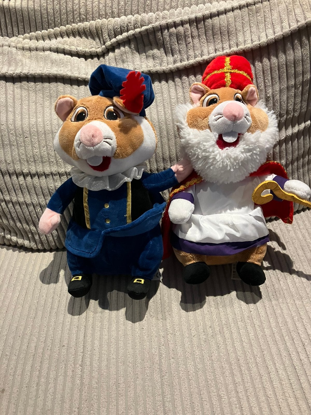 Zwarte piet en sinterklaas hamsters ah, Ophalen of Verzenden, Zo goed als nieuw
