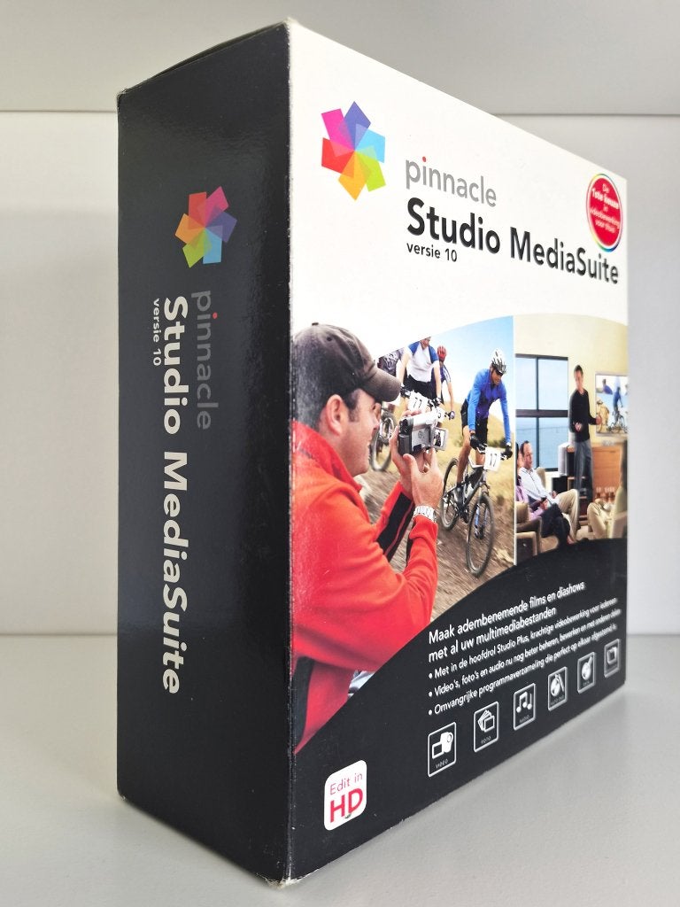 Pinnacle Studio MediaSuite 10 - PC Big Box, Computers en Software, Ophalen of Verzenden, Zo goed als nieuw, Windows