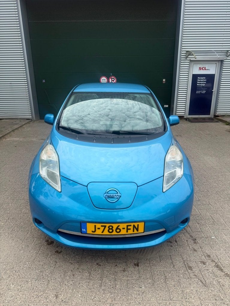 Nissan Leaf 2011 Blauw - 100% Electrisch EV, Auto's, Nissan, 0 cilinders, Beige, Blauw, 1470 kg