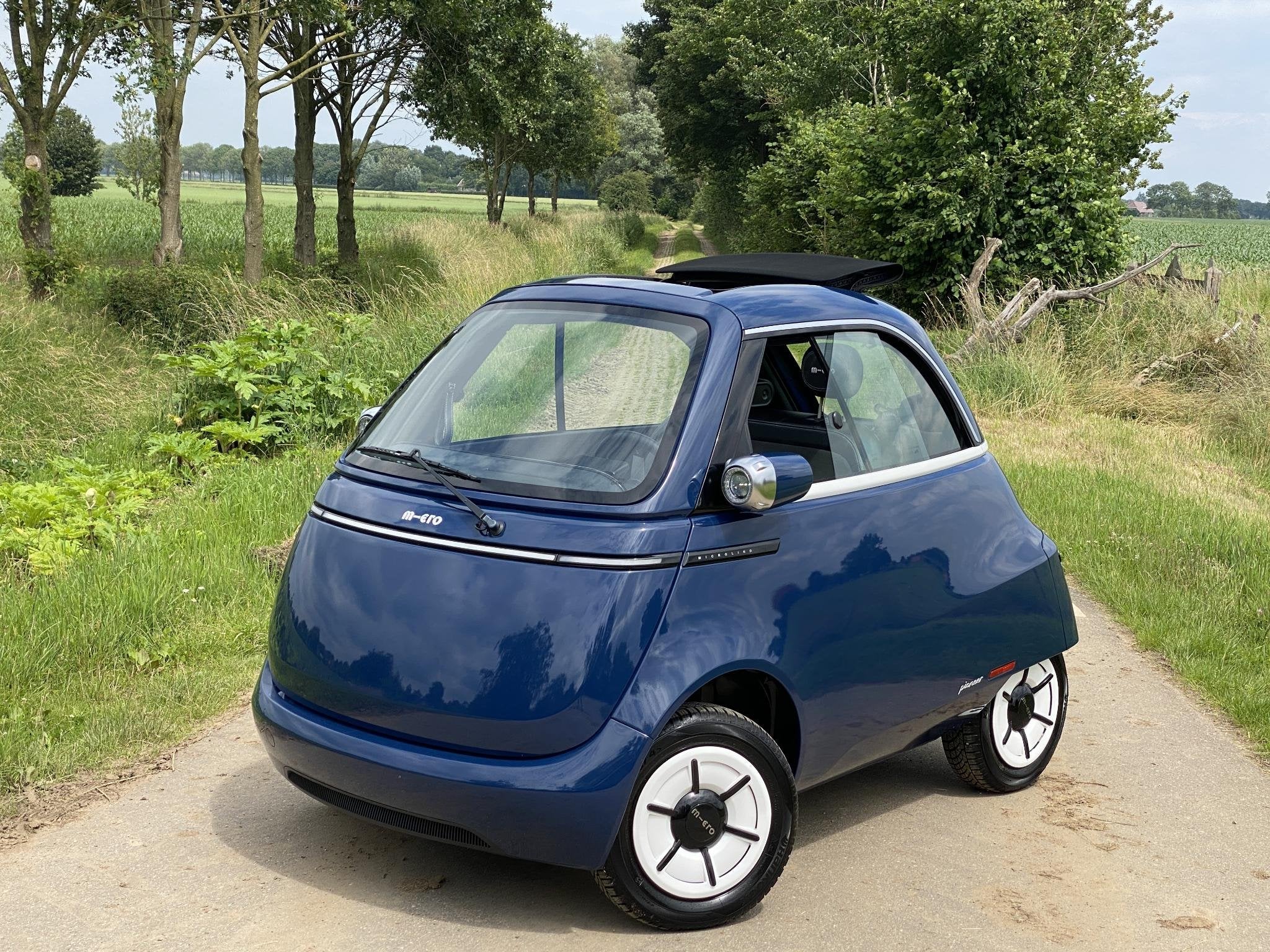 MICRO MICROLINO PIONEER EDITION 10.5 kWh, QUAD KENTEKEN!, Auto's, Automaat, Achterwielaandrijving, Overige carrosserieën, 335 kg