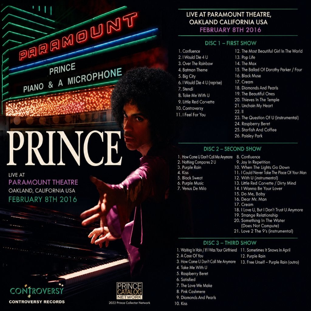 PRINCE - PIANO AND A MICROPHONE IN OAKLAND 3CD, Cd's en Dvd's, Cd's | Pop, Nieuw in verpakking, Pop, Live-album, Import, Promo