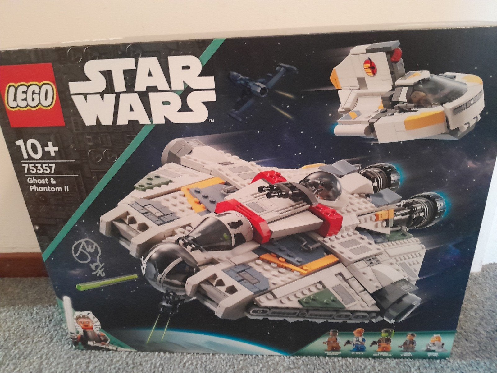 LEGO Star Wars 75357 sealed +handtekening designer, Inclusief minifiguren, Star Wars, Lego, Nieuw