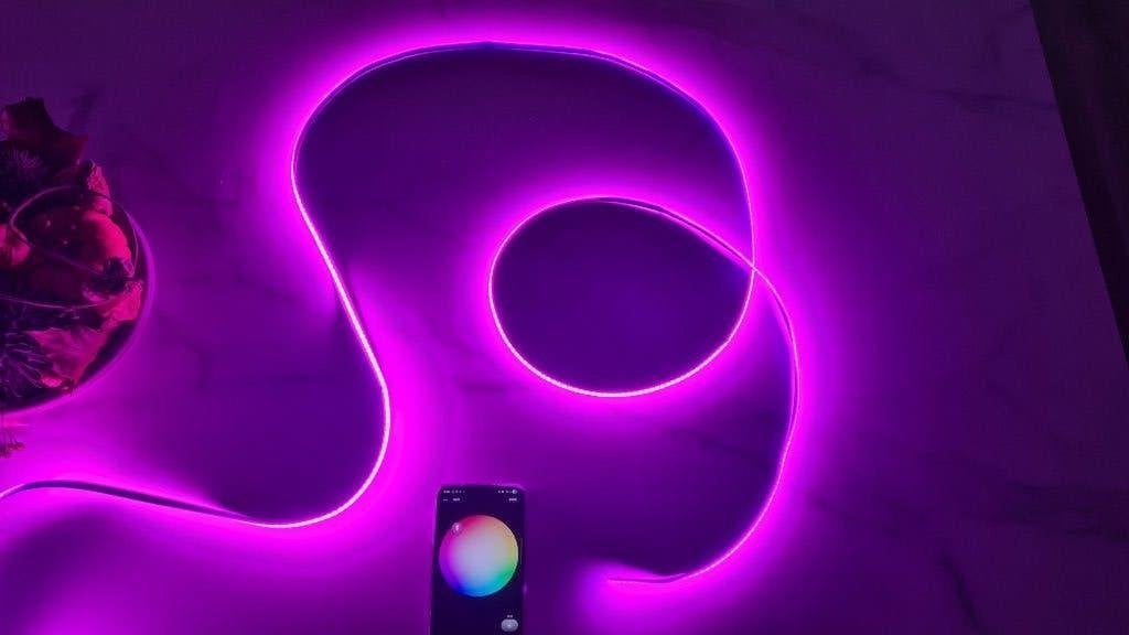 RGB ledstrips - 3 meter, Ophalen of Verzenden, Nieuw, E27 (groot), Led-lamp