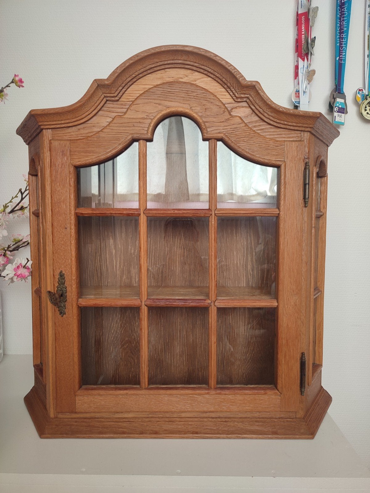 Wand vitrinekastje, Huis en Inrichting, Ophalen, 50 tot 100 cm, Minder dan 25 cm, Minder dan 100 cm