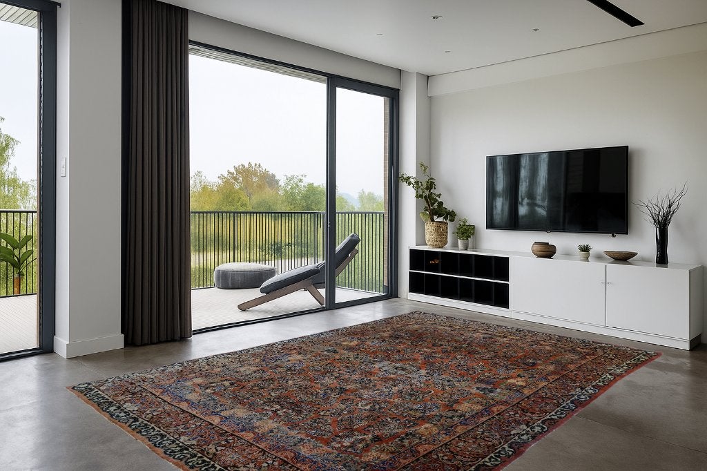 Perzisch tapijt - USA Sarouk - 362 x 273 cm - Handgeknoopt, -, Verzenden, -, 200 cm of meer