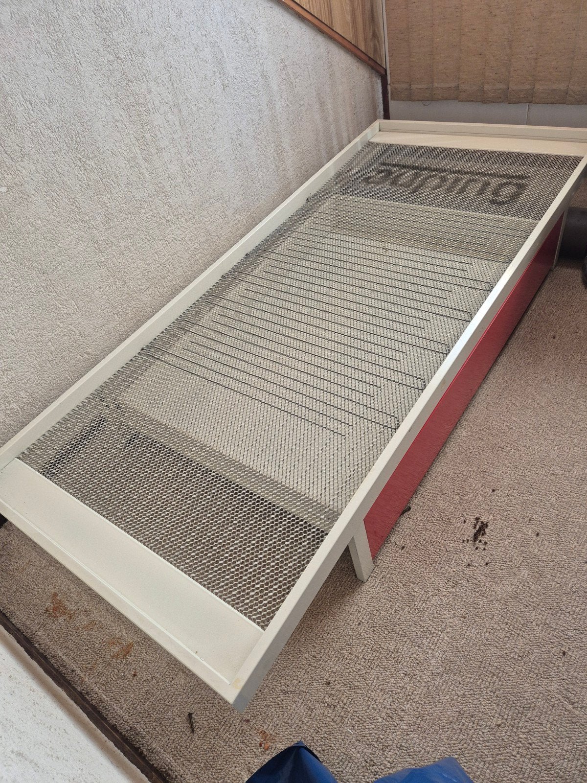 auping bed, Huis en Inrichting, Ophalen, Gebruikt, Eenpersoons, Wit
