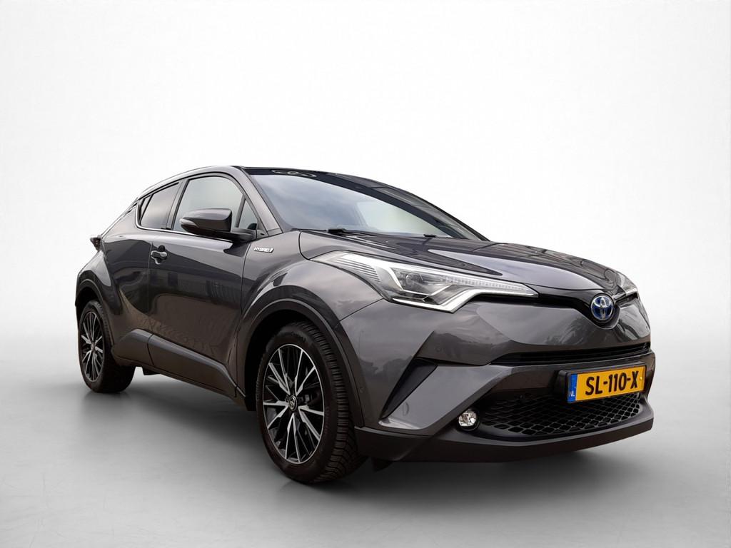 Toyota C-HR 1.8 Hybrid Executive | Navigatie | JBL | Camera, Auto's, 12 maanden, 4 cilinders, Leder en Stof, 122 pk