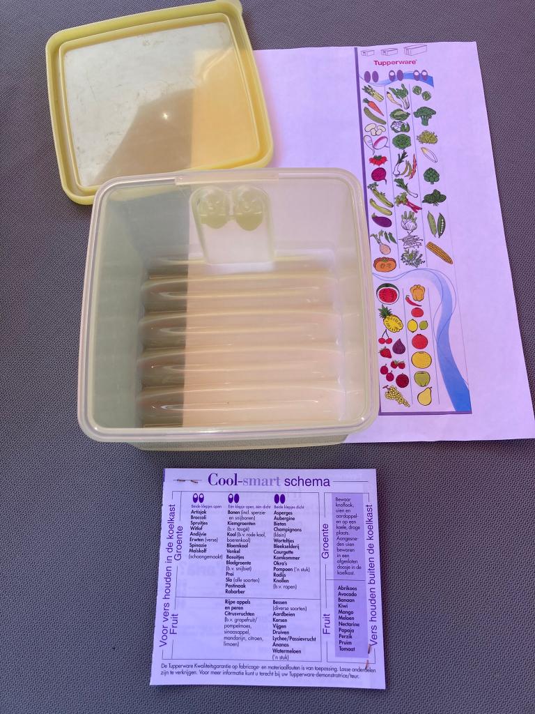 Tupperware   Cool Smart serie, Ophalen of Verzenden, Zo goed als nieuw, Geel, Overige typen