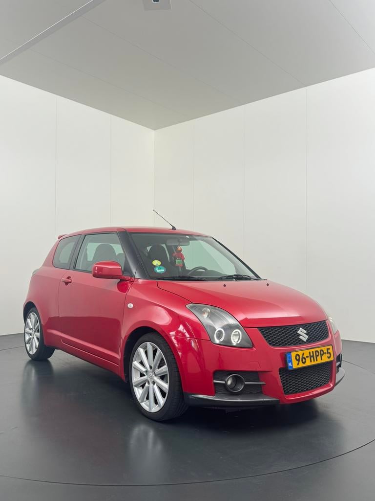 Suzuki Swift Sport 1.6 3D 2009 Rood NIEUWE APK!!!, Voorwielaandrijving, 1005 kg, 40 €/maand, 4 cilinders