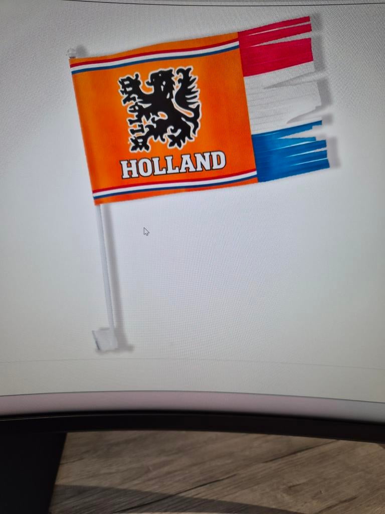 4000 stuks Auto / zwaaivlaggetjes voor koningsdag, Ophalen