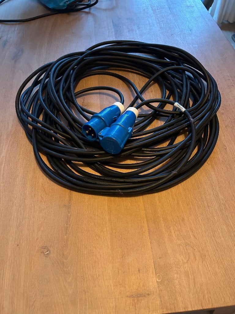 camper /caravan walstroom kabel 25 m, Ophalen of Verzenden, Zo goed als nieuw