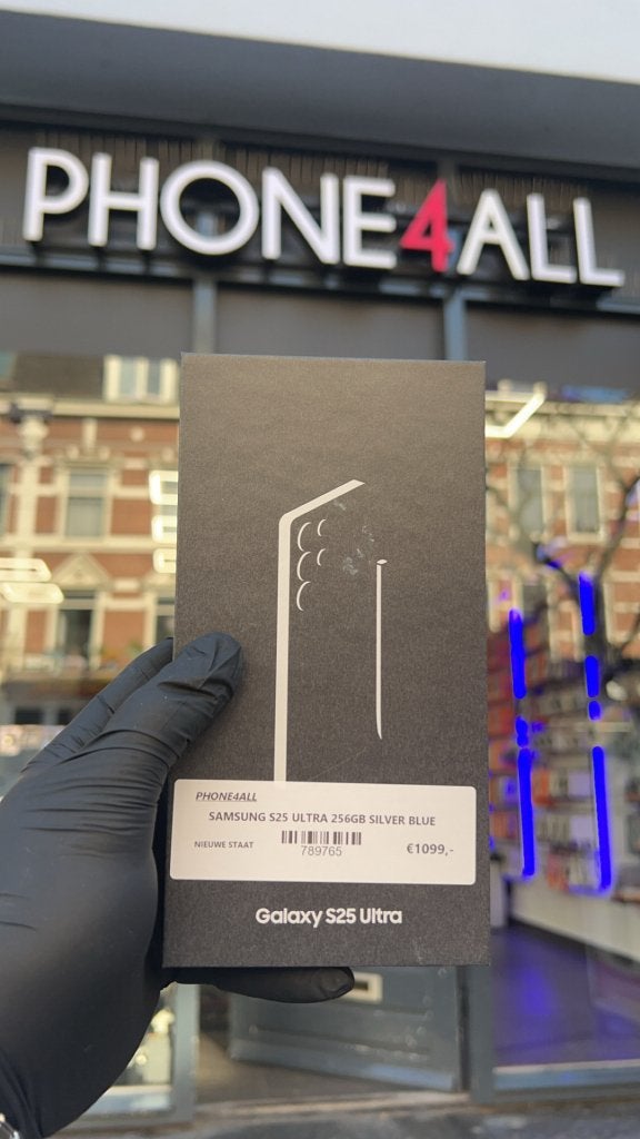 SAMSUNG S25 ULTRA 256GB SILVER BLUE NIEUWE STAAT, Niet ingevuld, Niet ingevuld, Nieuw, Zonder simlock