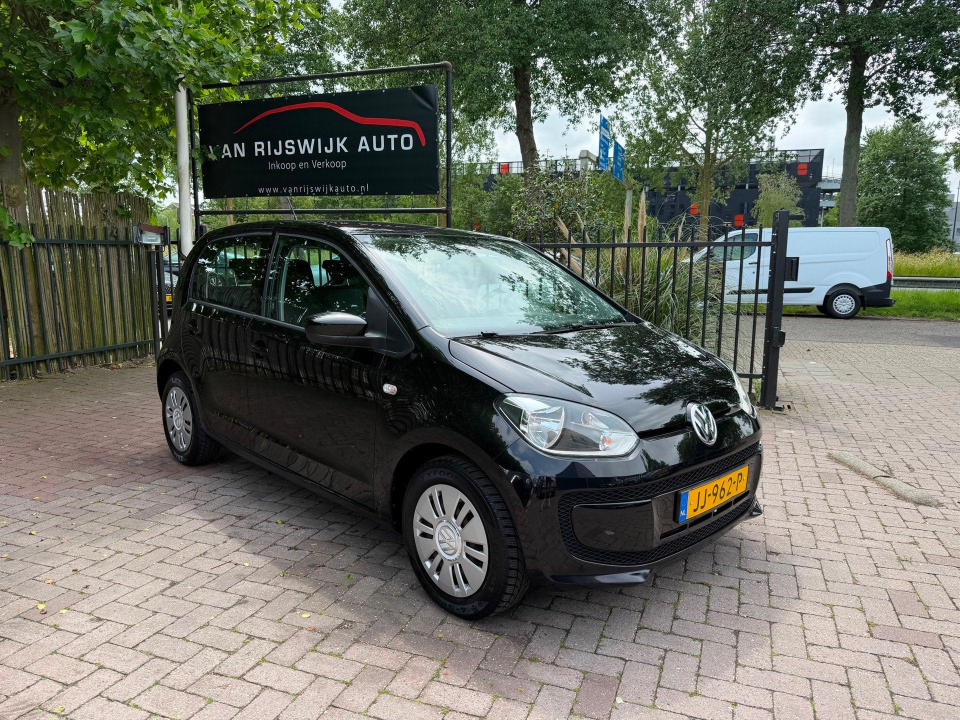 Volkswagen Up! 1.0 move up! BlueMotion Airco 5Drs Elec-Ram, Auto's, Volkswagen, Voorwielaandrijving, Gebruikt, 840 kg, Zwart