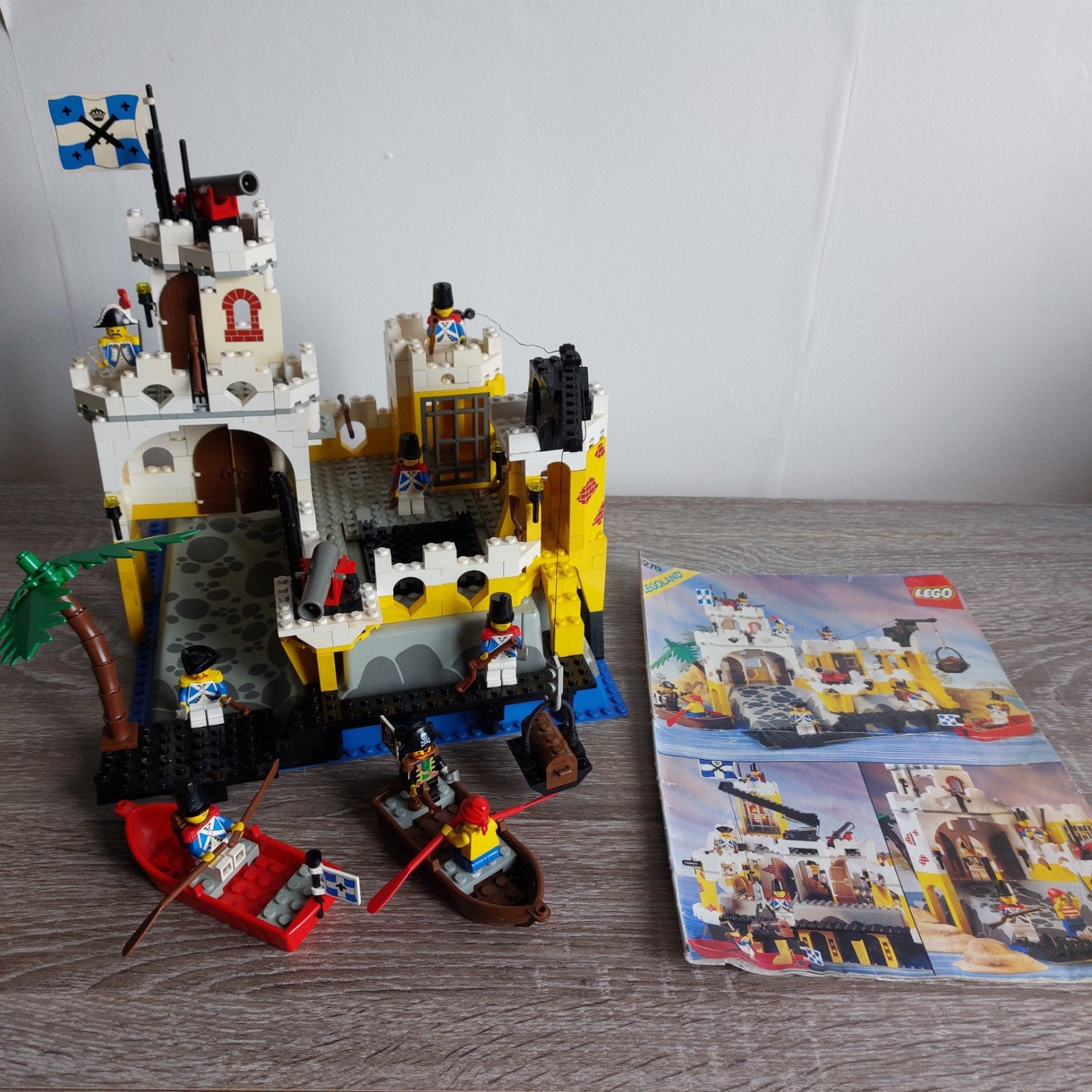 Vintage LEGO Classic Pirates Eldorado Fortress (6276), Gebruikt, Lego, Complete set, Inclusief instructies