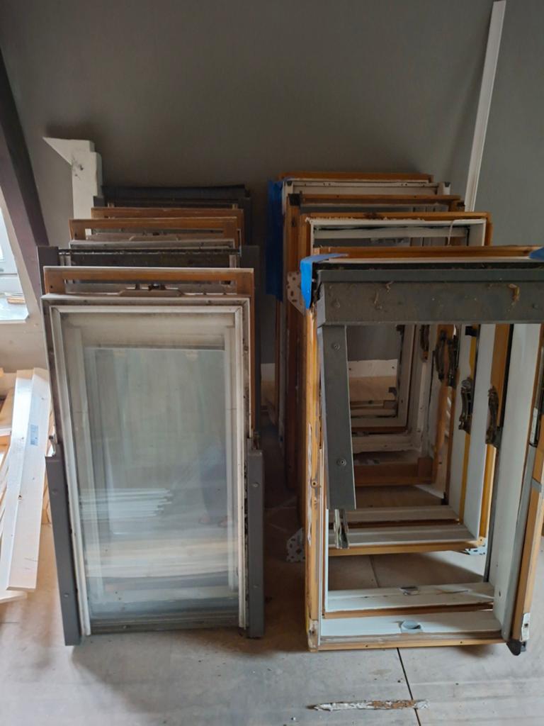 Velux dakramen 6x, Doe-het-zelf en Verbouw, Glas en Ramen, Ophalen, Gebruikt, Minder dan 80 cm, Dakraam