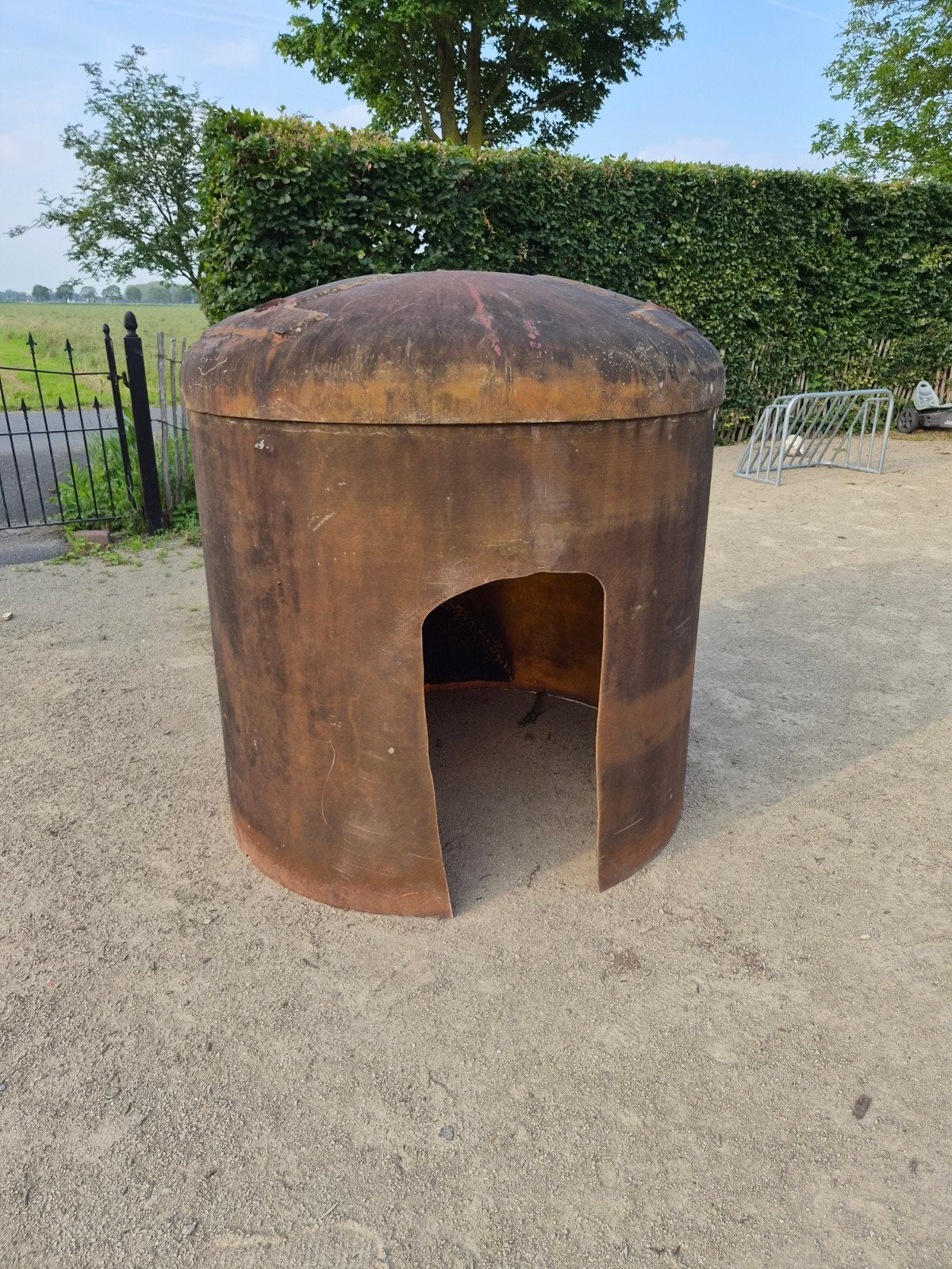 Dierenverblijf, hondenhok, schapenhok, Dieren en Toebehoren, Hondenhokken, Ophalen of Verzenden, 110 cm of meer, 100 cm of meer