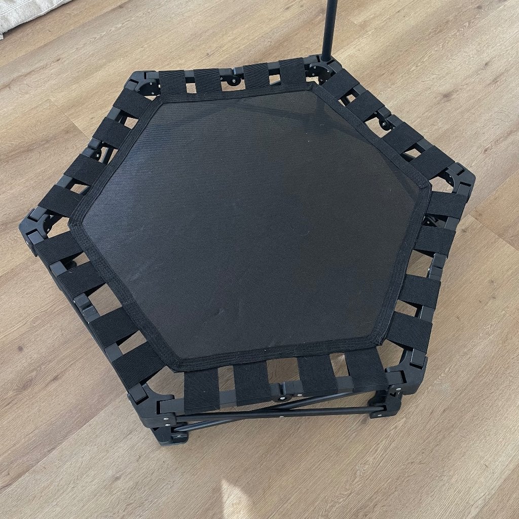 TRAMPOLINE FITNESS ZEER SOLIDE 1meter & Inklapbaar, Sport en Fitness, Ophalen of Verzenden, Zo goed als nieuw, Overige typen