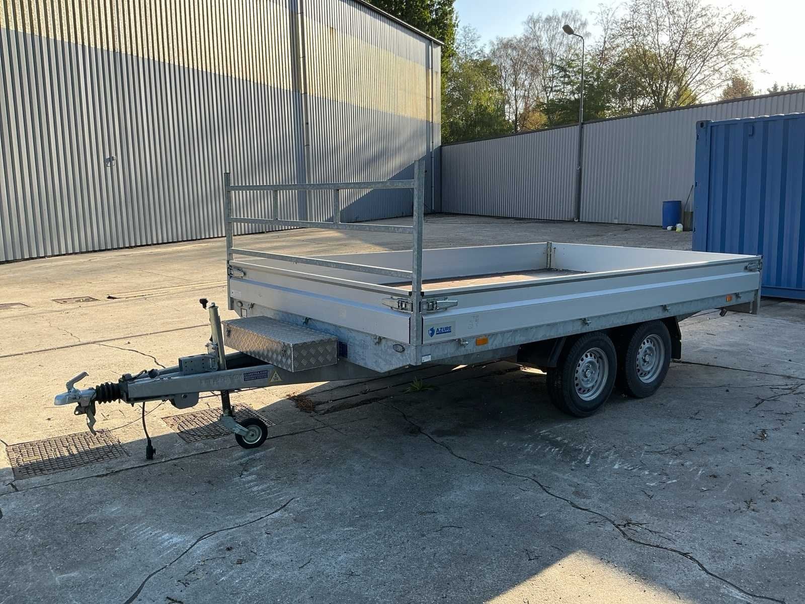 2018 Hapert TA tandemasser plateauwagen – 3.500 kg, Gebruikt