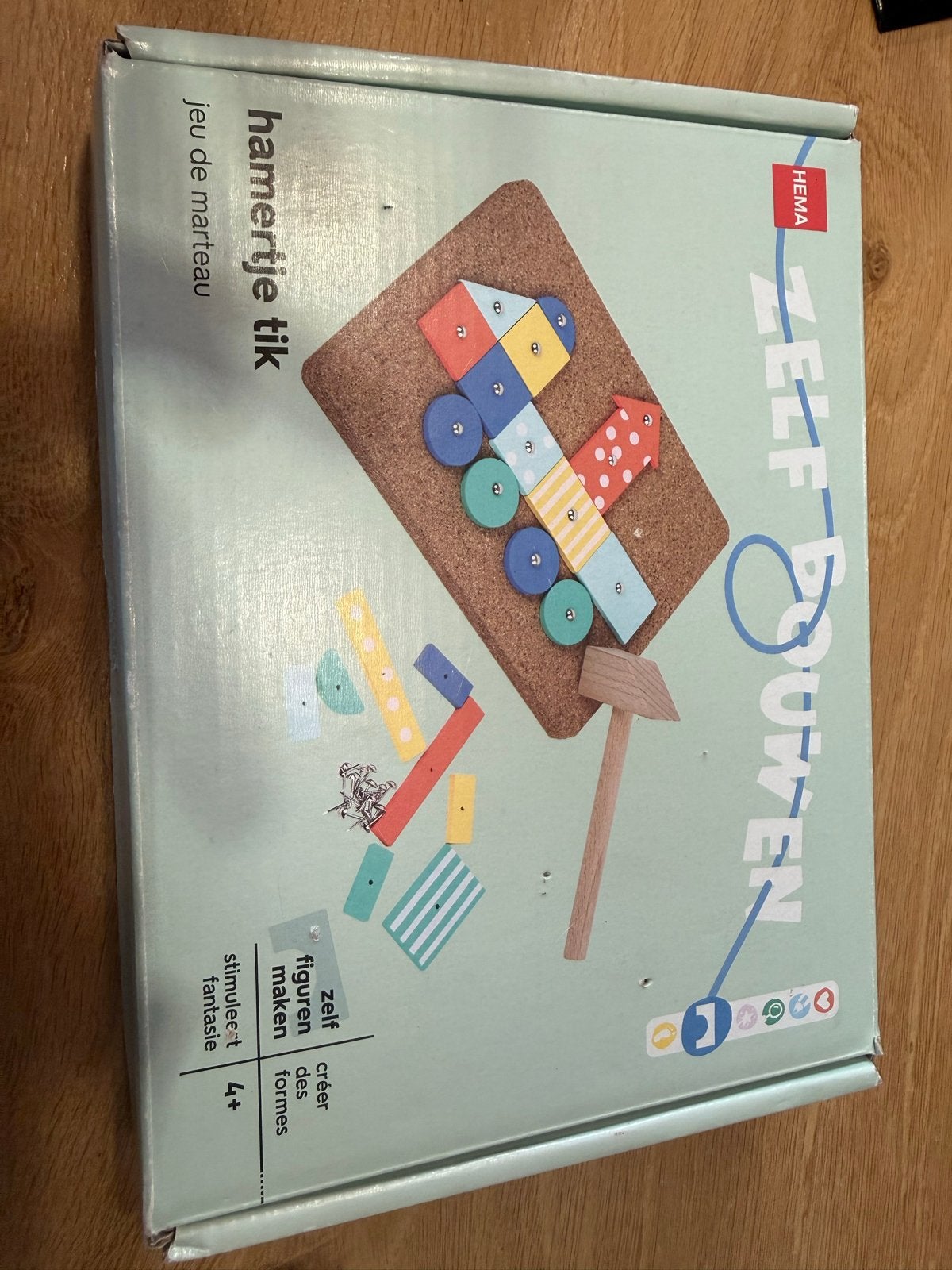 Hamertje tik spel - HEMA - voor kleine bouwvakkers, Ophalen of Verzenden, Gebruikt, Knutselen