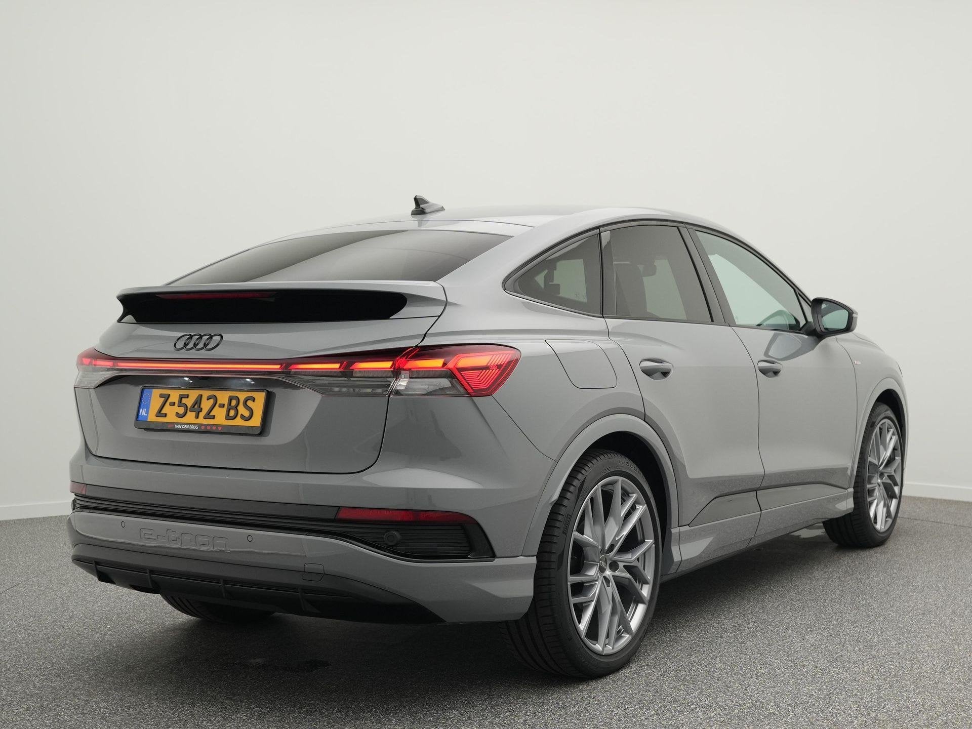 Audi Q4 Sportback e-tron 45 S Edition 286 PK 82 kWh | Matrix, Automaat, Achterwielaandrijving, Gebruikt, Zwart